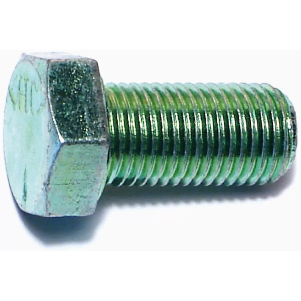 Midwest Fastener 3/8 In.-24 x 3/4 In. Green Rinsed Zinc Plated Grade 5 Steel Fine Thread Hex Cap Screws