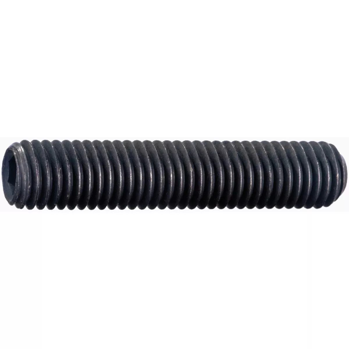 Midwest Fastener 10mm-1.5 x 50mm Plain Class 14.9 Steel Coarse Thread Cup Point Hex Socket Headless Set Screws