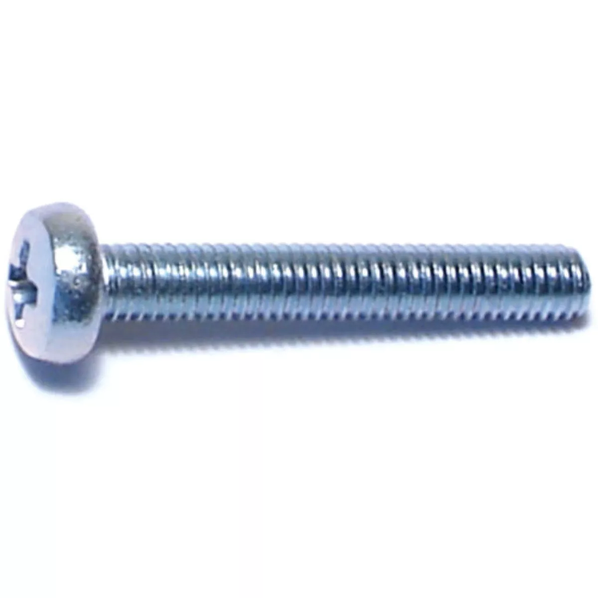 Midwest Fastener 3mm-0.5 x 20mm Zinc Plated Class 4.8 Steel Coarse Thread Phillips Pan Head Machine Screws (12 Ct.)