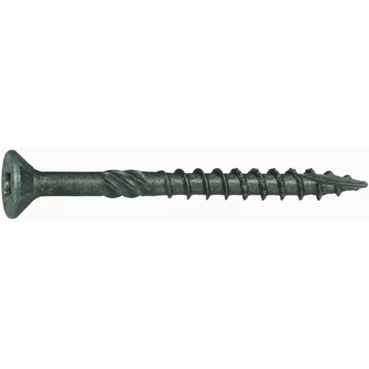 Midwest Fastener #9 x 2 In. Green XL1500 Coated Steel Star Drive Bugle Head Saberdrive Deck Screws