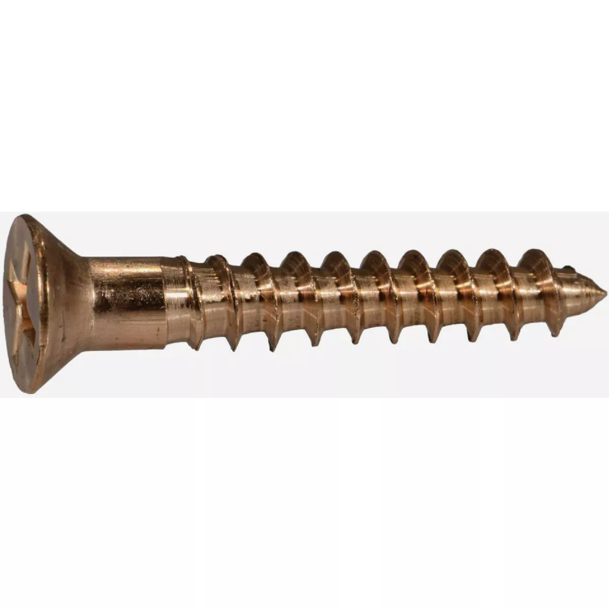 Midwest Fastener #10 x 1-1/4 In. Silicon Bronze Phillips Flat Head Wood Screws (4 Ct.)