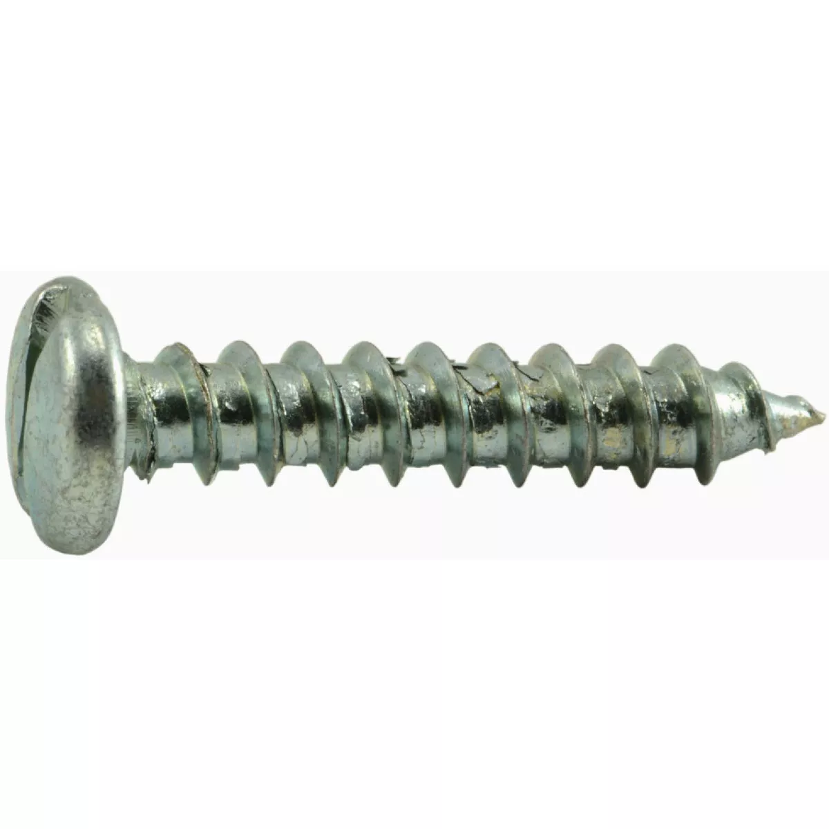 Midwest Fastener #10 x 1 In. Zinc Plated Steel Slotted Pan Head Sheet Metal Screws (40 Ct.)