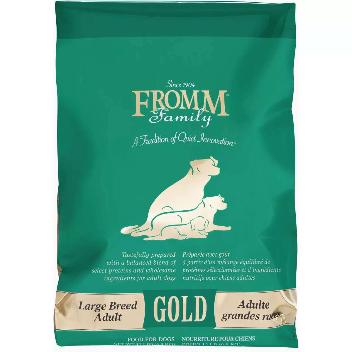 Fromm Gold Large Breed Adult Dry Dog Food, 15 Lb.