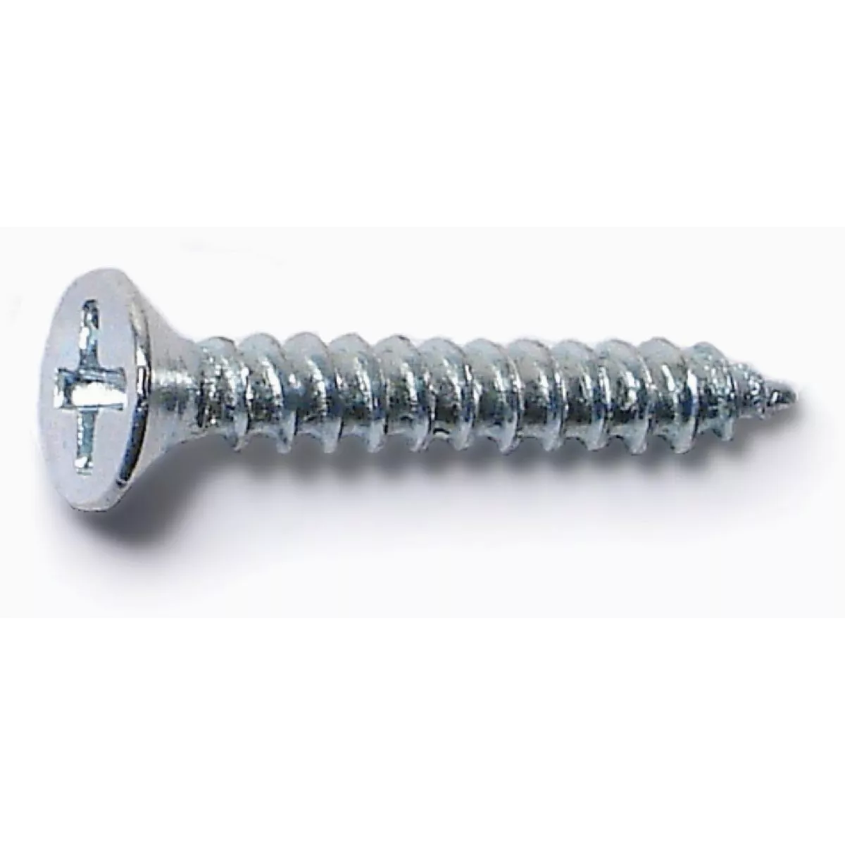 Midwest Fastener #8 x 3/4 In. Zinc Plated Steel Phillips Flat Head Wood Screws