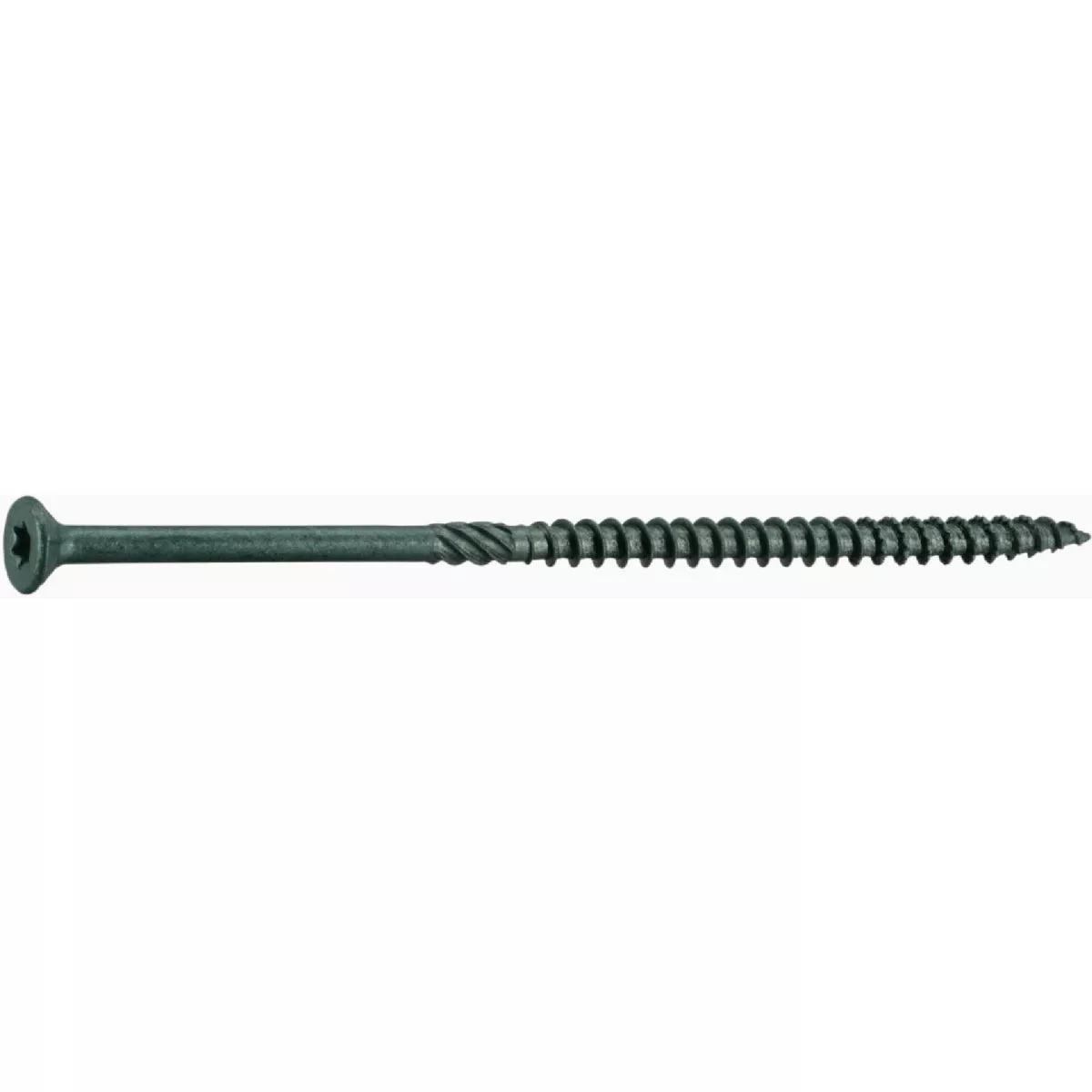 Midwest Fastener SaberDrive #12 x 5 In. Green XL1500 Coated Steel Star Drive Bugle Head Deck Screws (737 Ct.)