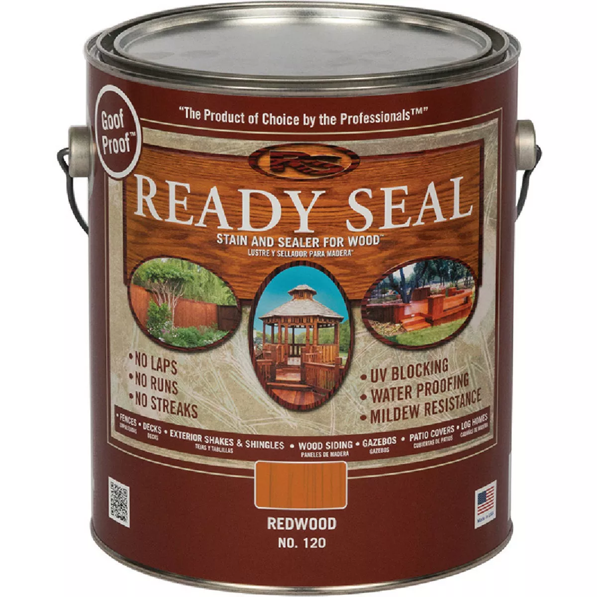 Ready Seal 1 Gal. Wood Stain & Sealer 250VOC, Redwood