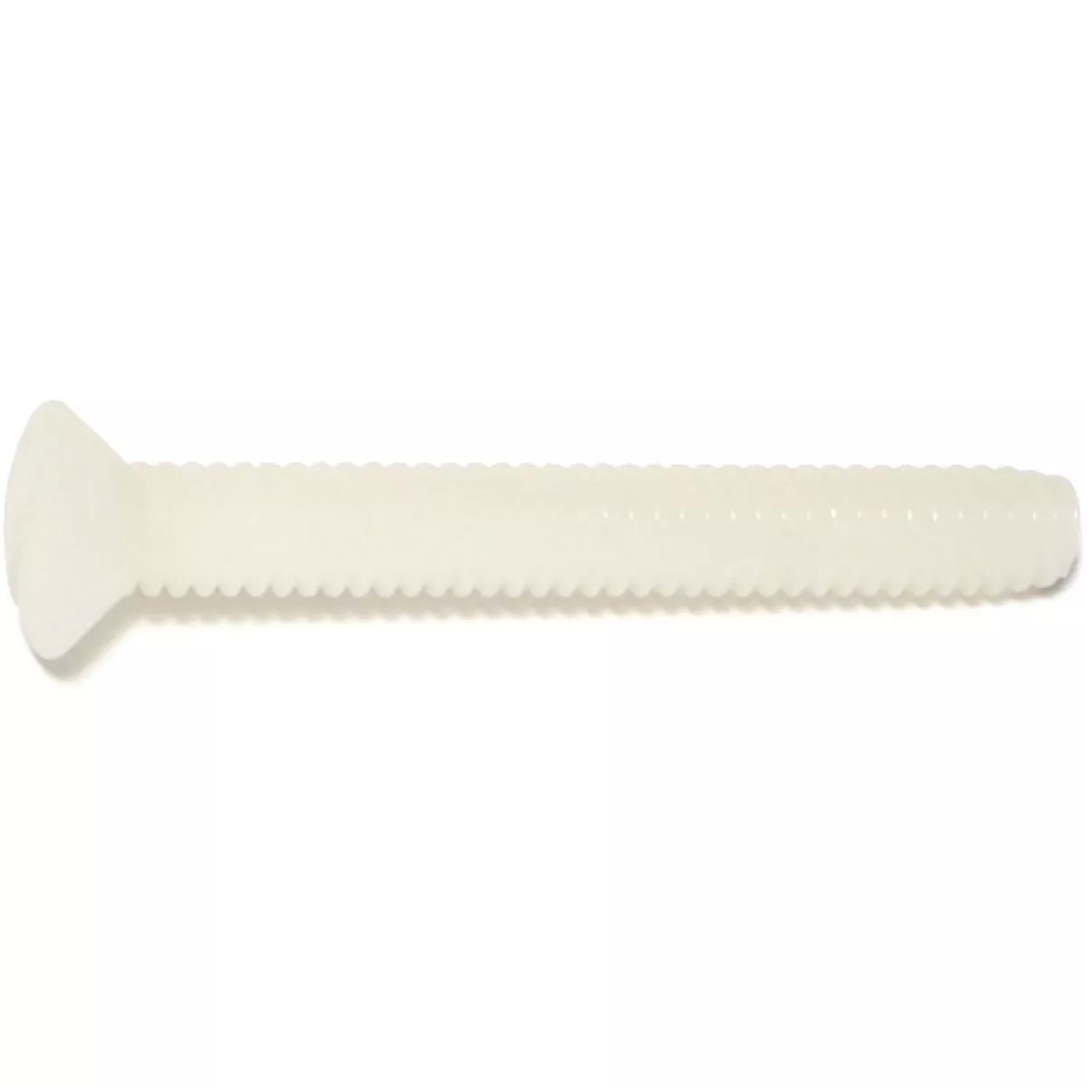 Midwest Fastener 1/4 In.-20 x 2 In. Nylon Plastic Coarse Thread Slotted Oval Head Machine Screws