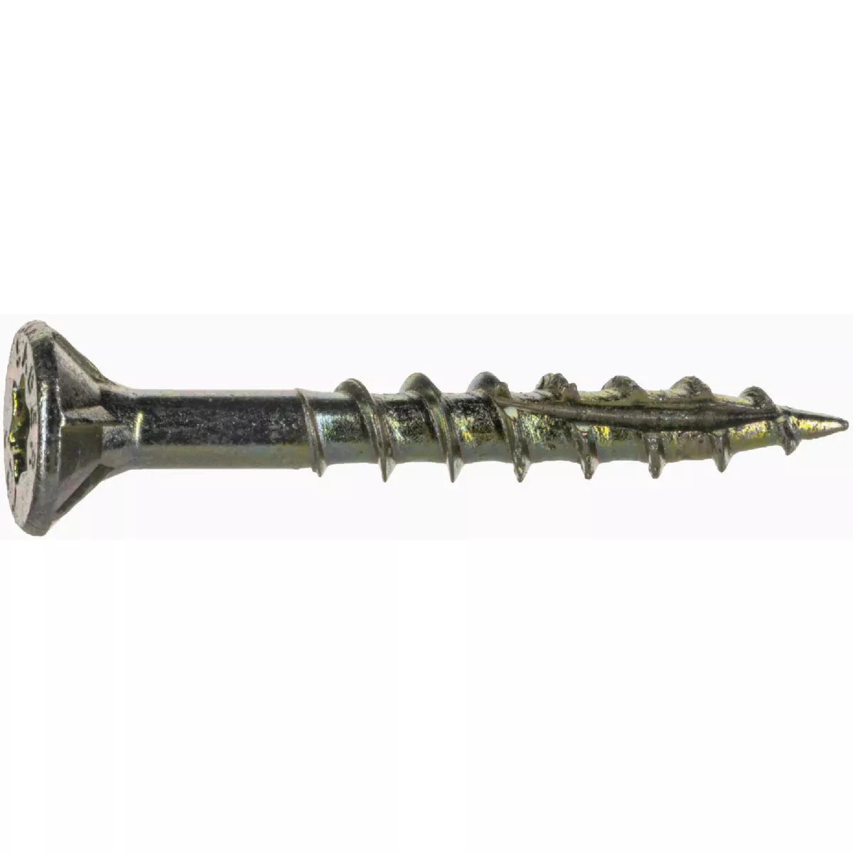Midwest Fastener #8 x 1-1/4 In. Zinc Plated Steel Star Drive Interior Nibs Bugle Head Wood Screws
