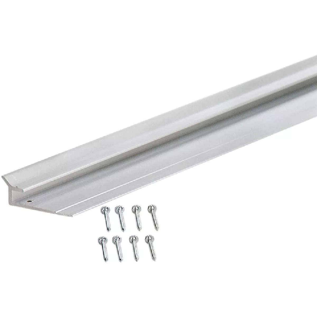 M-D Building Products 1/8 In. x 3/8 In. x 96 In. Satin Clear Moulding Cove with Nails