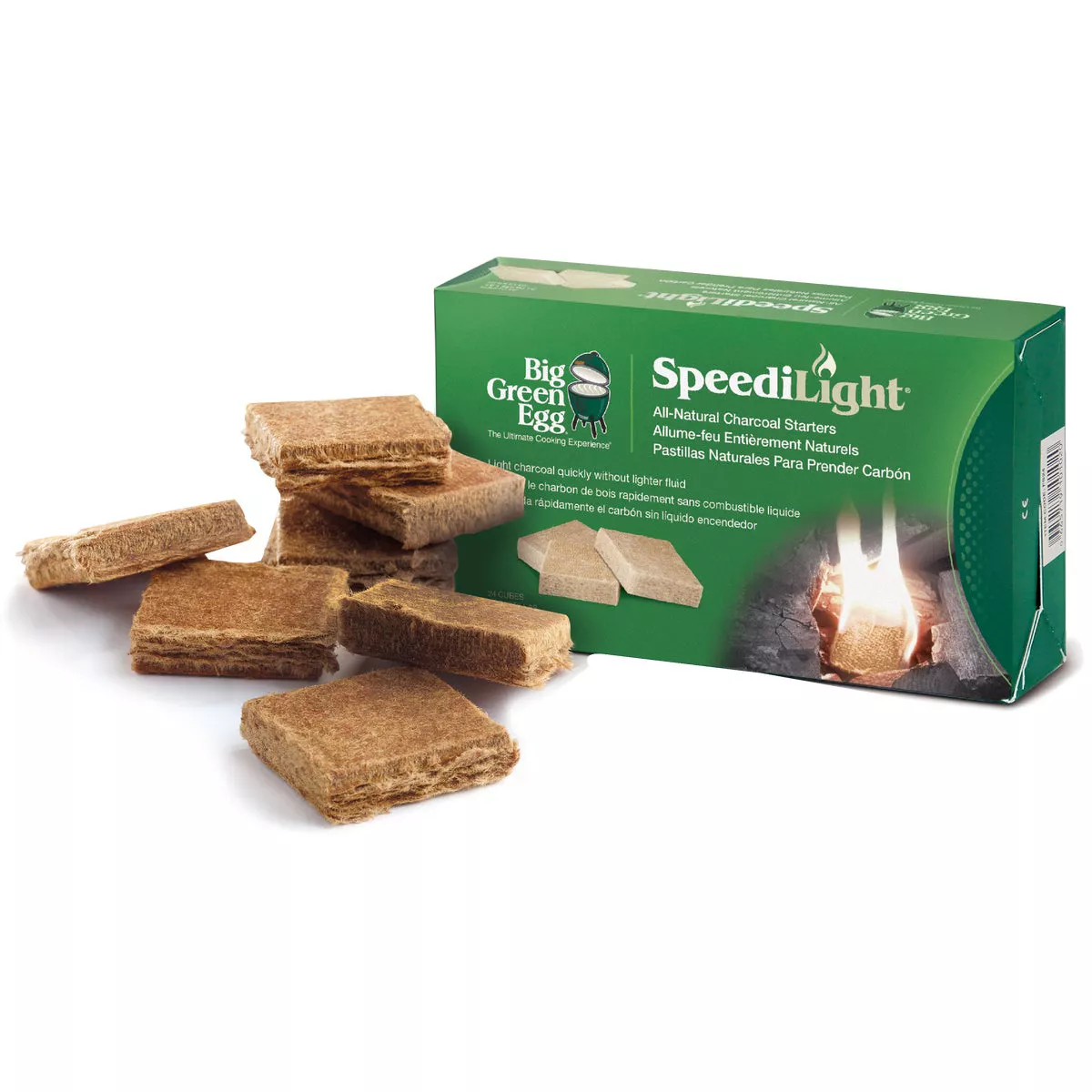 Big Green Egg SpeediLight Natural Charcoal Starter (24-Pack)