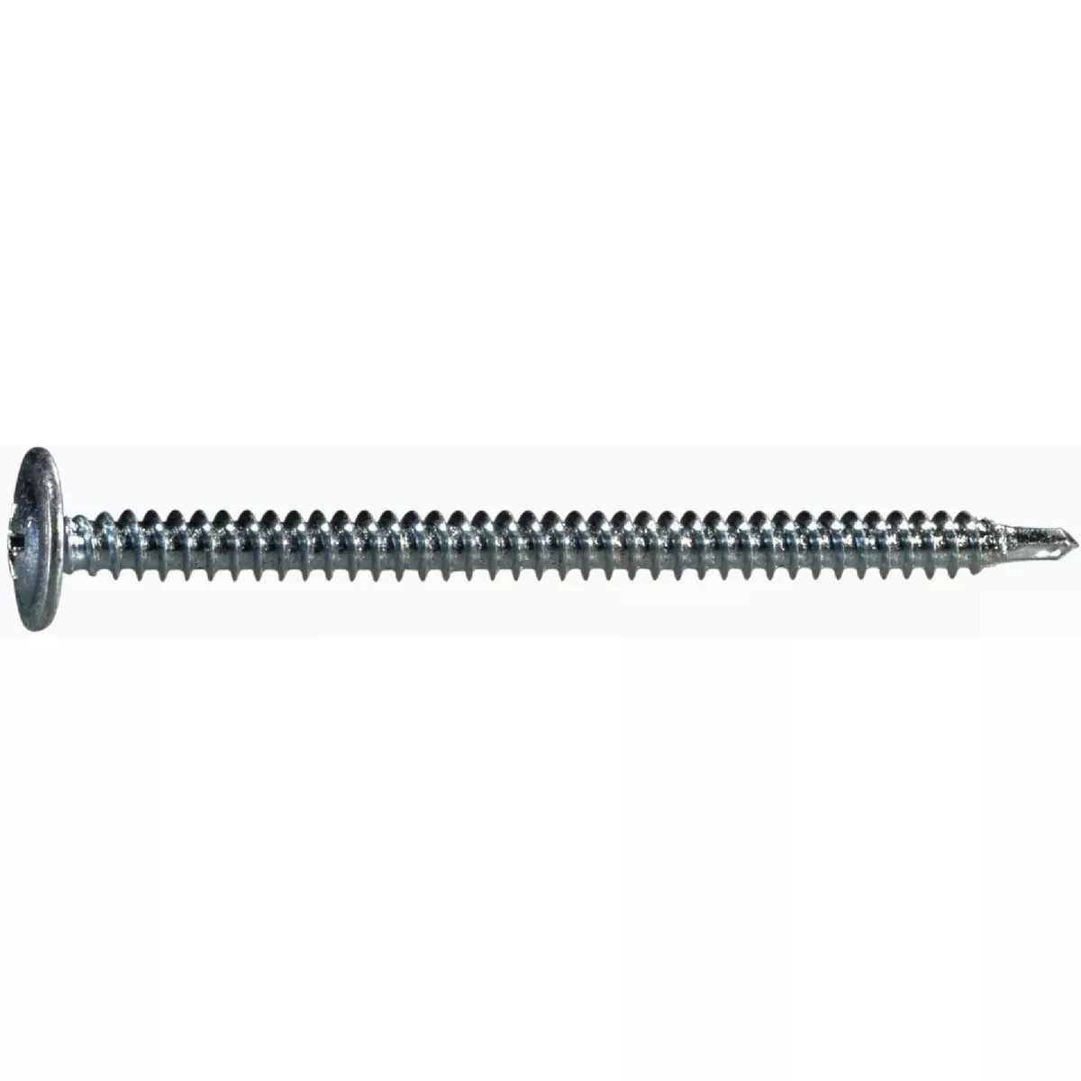Midwest Fastener #8-18 x 2-1/2 In. Zinc Plated Steel Modified Phillips Truss Head Self-Drilling Screws (50 Ct.)-