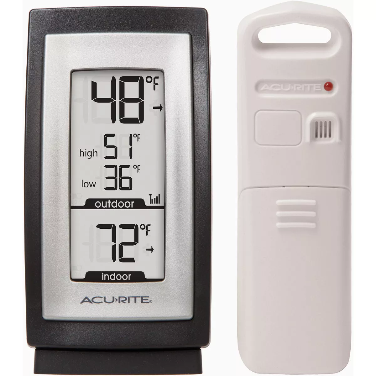 AcuRite Digital Thermometer with Indoor/ Outdoor Temperature