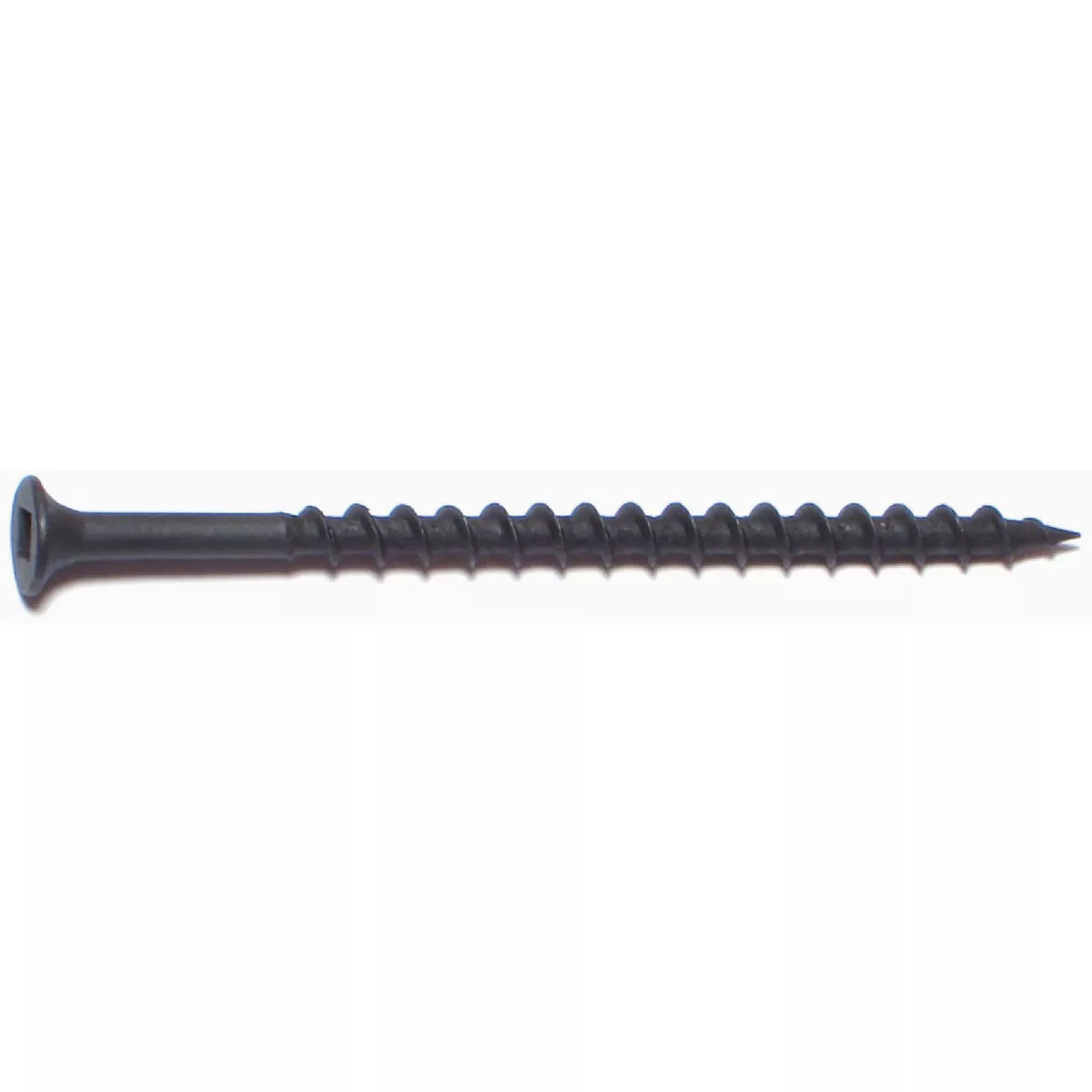Midwest Fastener #8 x 3 In. Black Phosphate Steel Coarse Thread Square Drive Bugle Head Drywall Screws (498 Ct.)-
