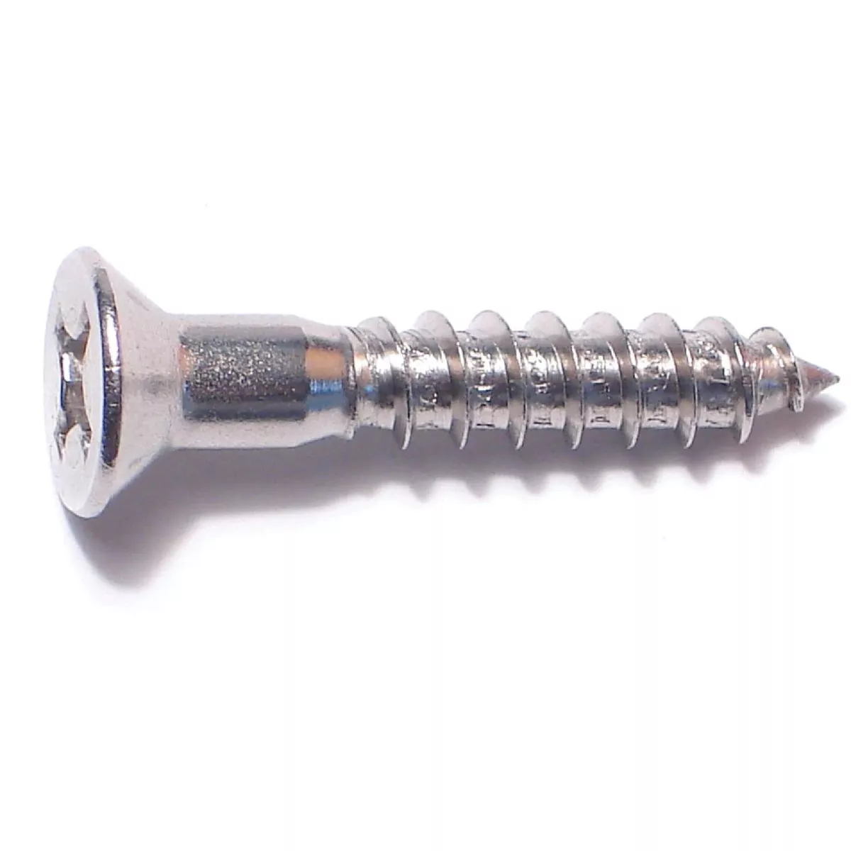 Midwest Fastener #12 x 1-1/4 In. 18-8 Stainless Steel Phillips Flat Head Wood Screws (8 Ct.)