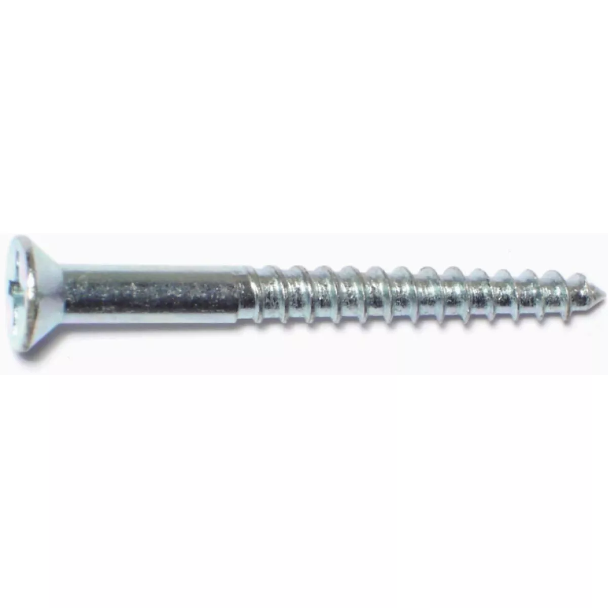 Midwest Fastener #10 x 2 In. Zinc Plated Steel Phillips Flat Head Wood Screws