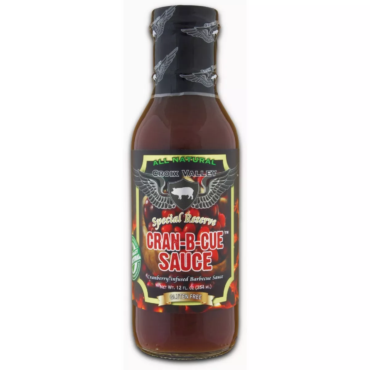 Croix Valley Cran-B-Cue 12 Oz. Barbecue Sauce