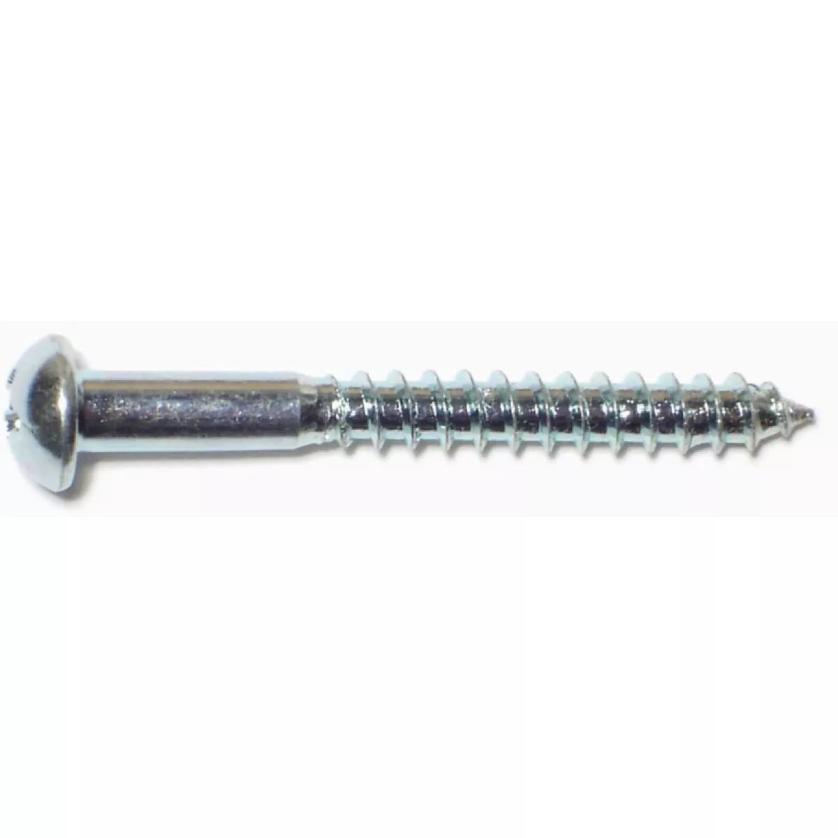 Midwest Fastener #8 x 1-1/2 In. Zinc Plated Steel Phillips Round Head Wood Screws (30 Ct.)