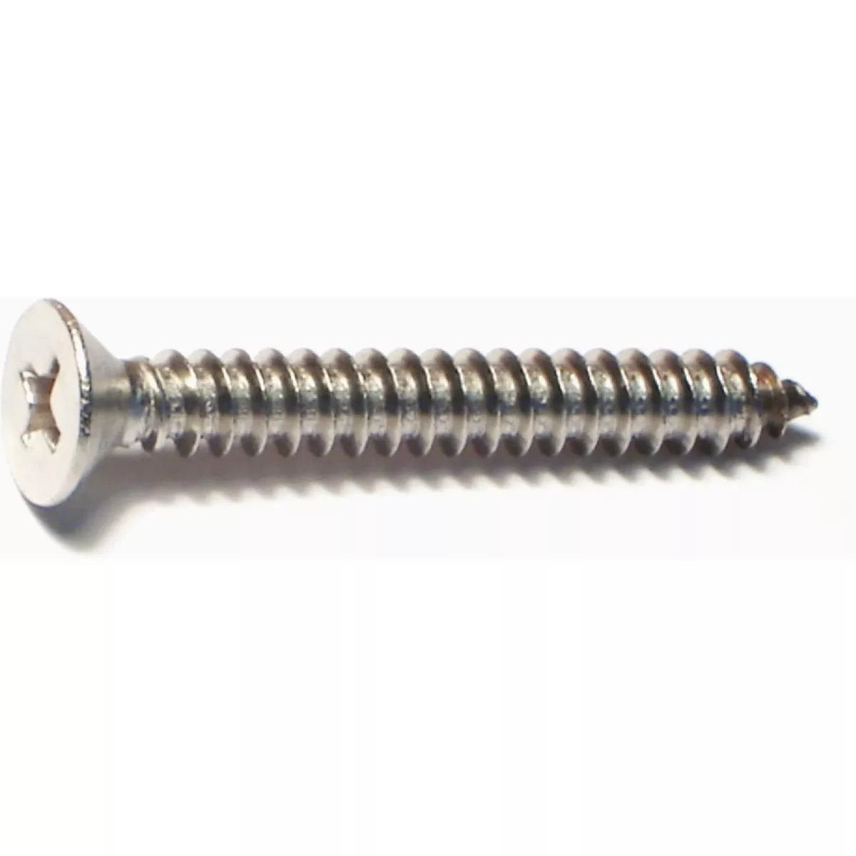 Midwest Fastener #10 x 1-1/2 In. 18-8 Stainless Steel Phillips Flat Head Sheet Metal Screws (12 Ct.)