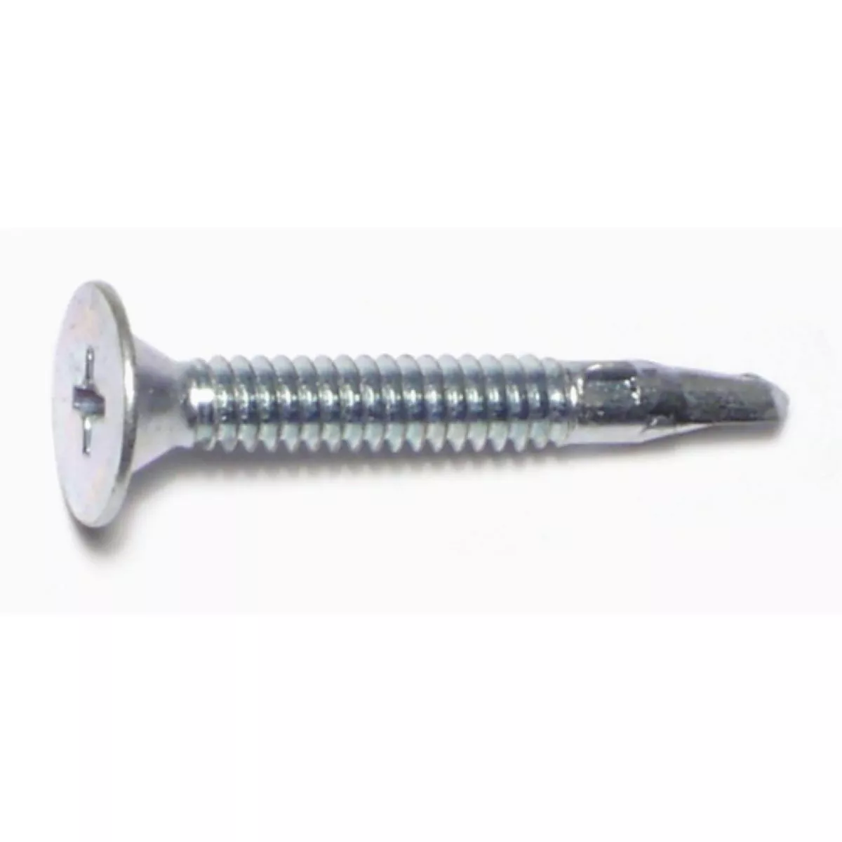 Midwest Fastener #10-24 x 1-7/16 In. Zinc Plated Steel Coarse Thread Phillips Wafer Head Self-Drilling Screws (100 Ct.)