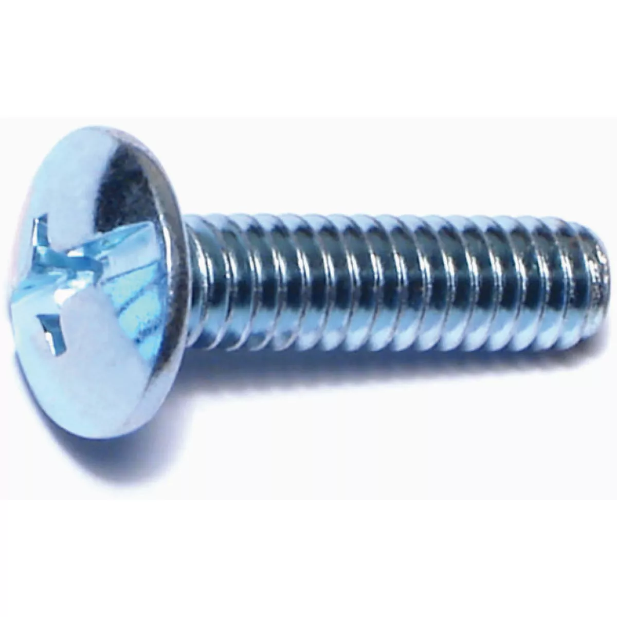 Midwest Fastener 1/4 In.-20 x 1 In. Zinc Plated Steel Coarse Thread Combo Truss Head Machine Screws