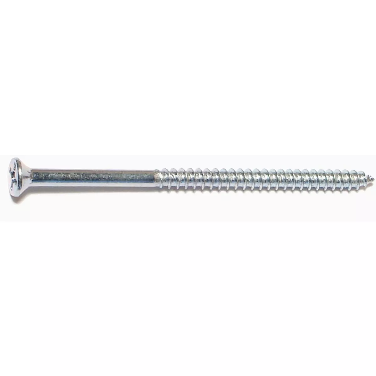 Midwest Fastener #8 x 3 In. Zinc Plated Steel Phillips Flat Head Wood Screws (1 Ct.)-