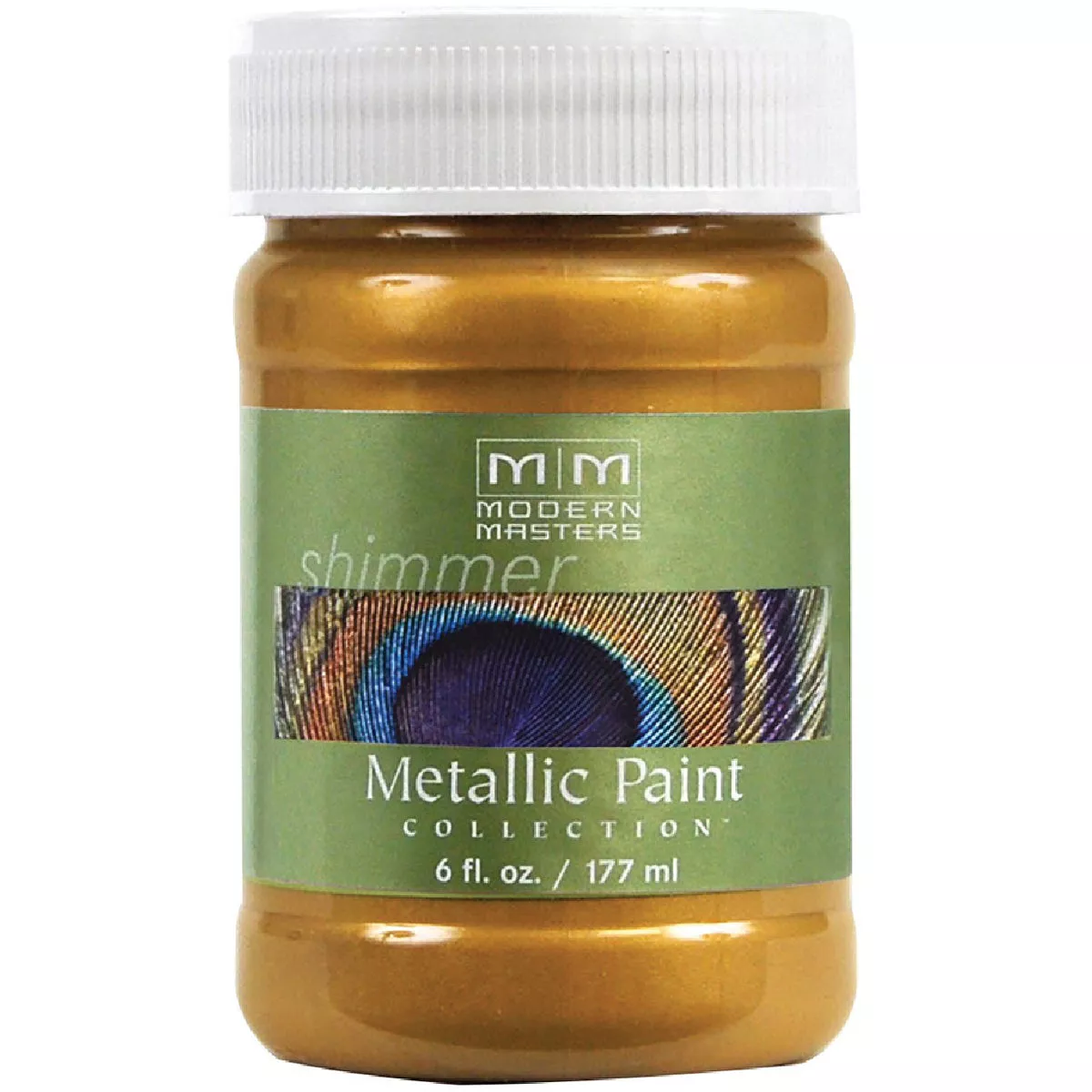 Modern Masters Tequila Gold Satin Hobby Paint, 6 Oz.