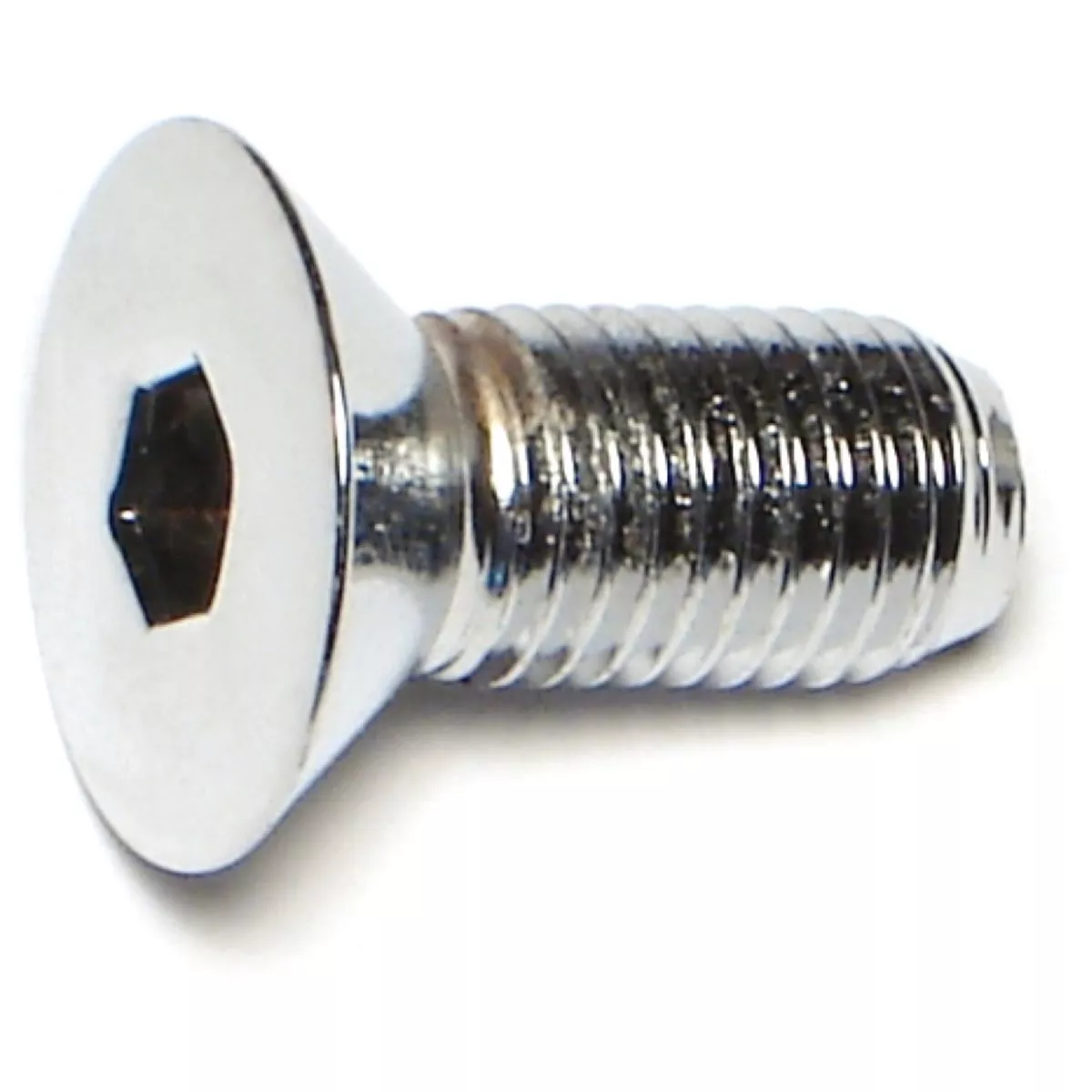 Midwest Fastener 5/16 In.-24 x 3/4 In. Chrome Plated Grade 8 Steel Fine Thread Flat Head Socket Cap Screws (10 Ct.)