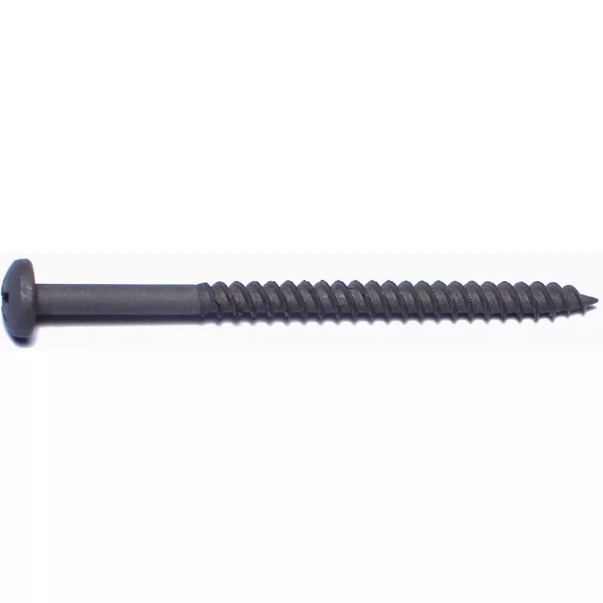 Midwest Fastener #8 x 2-3/8 In. Black Phosphate Steel Phillips Truss Head Cabinet Screws (100 Ct.)