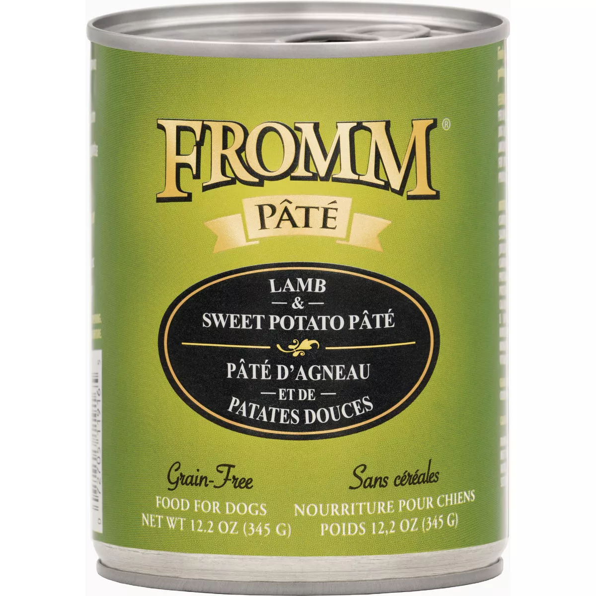 Fromm Pate Lamb & Sweet Potato Pate Wet Dog Food, 12.2 Oz.