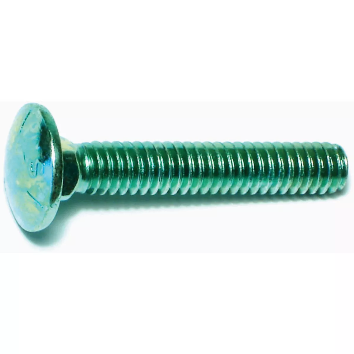 Midwest Fastener 1/4 In.-20 x 1-1/2 In. Green Rinsed Zinc Plated Grade 5 Steel Coarse Thread Carriage Bolt (218 Ct.)