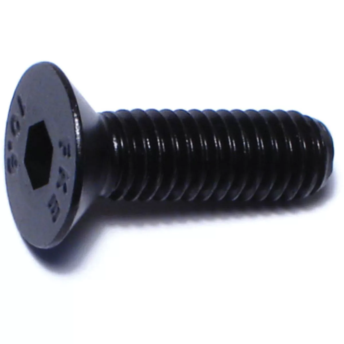 Midwest Fastener 6mm-1.0 x 20mm Black Oxide Class 10.9 Steel Coarse Thread Flat Head Hex Socket Cap Screws (8 Ct.)