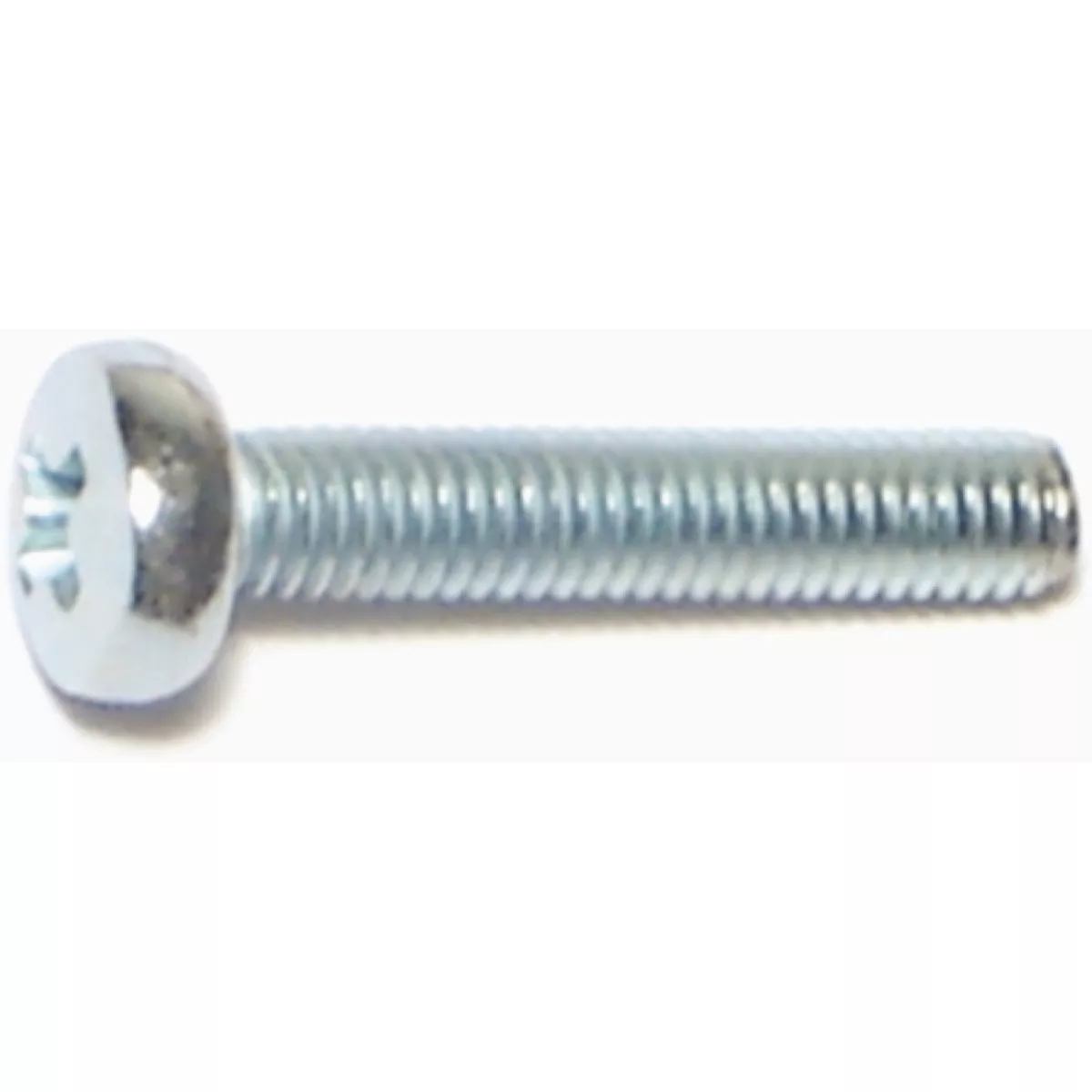 Midwest Fastener 3mm-0.5 x 16mm Zinc Plated Class 4.8 Steel Coarse Thread Phillips Pan Head Machine Screws (50 Ct.)