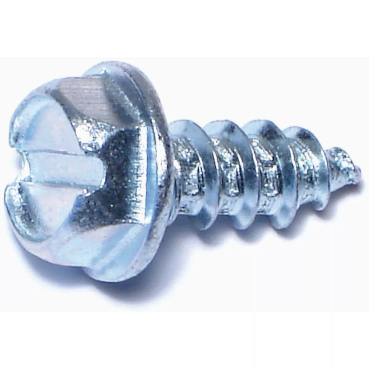 Midwest Fastener #14 x 5/8 In. Zinc Plated Steel Slotted Hex Washer Head Sheet Metal Screws