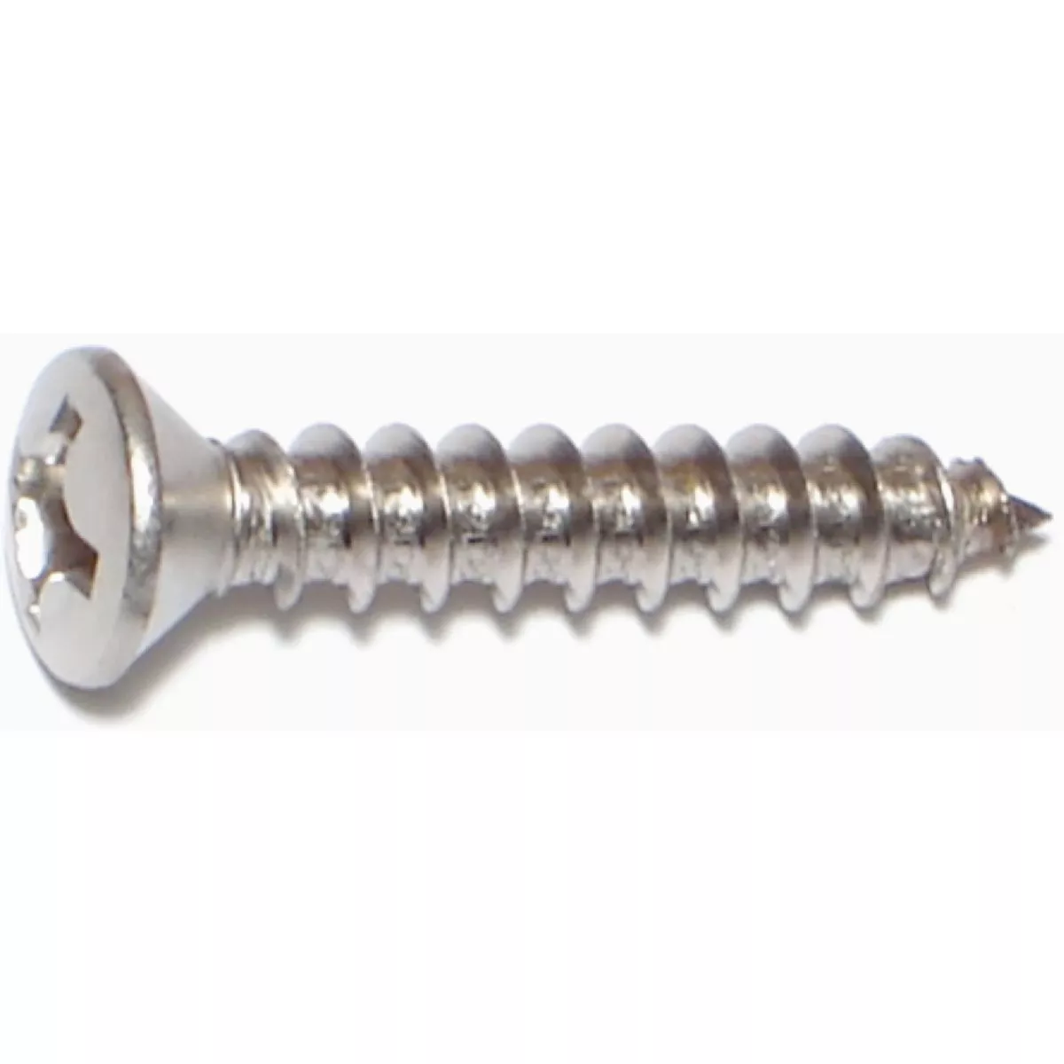 Midwest Fastener #12 x 1-1/4 In. 18-8 Stainless Steel Phillips Oval Head Sheet Metal Screws (50 Ct.)