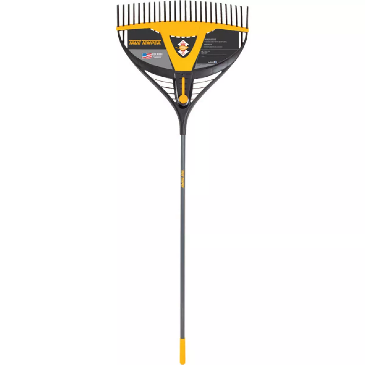 True Temper Wet-N-Dry 26 In. Poly Leaf Rake (26-Tine) | True Value Hardware