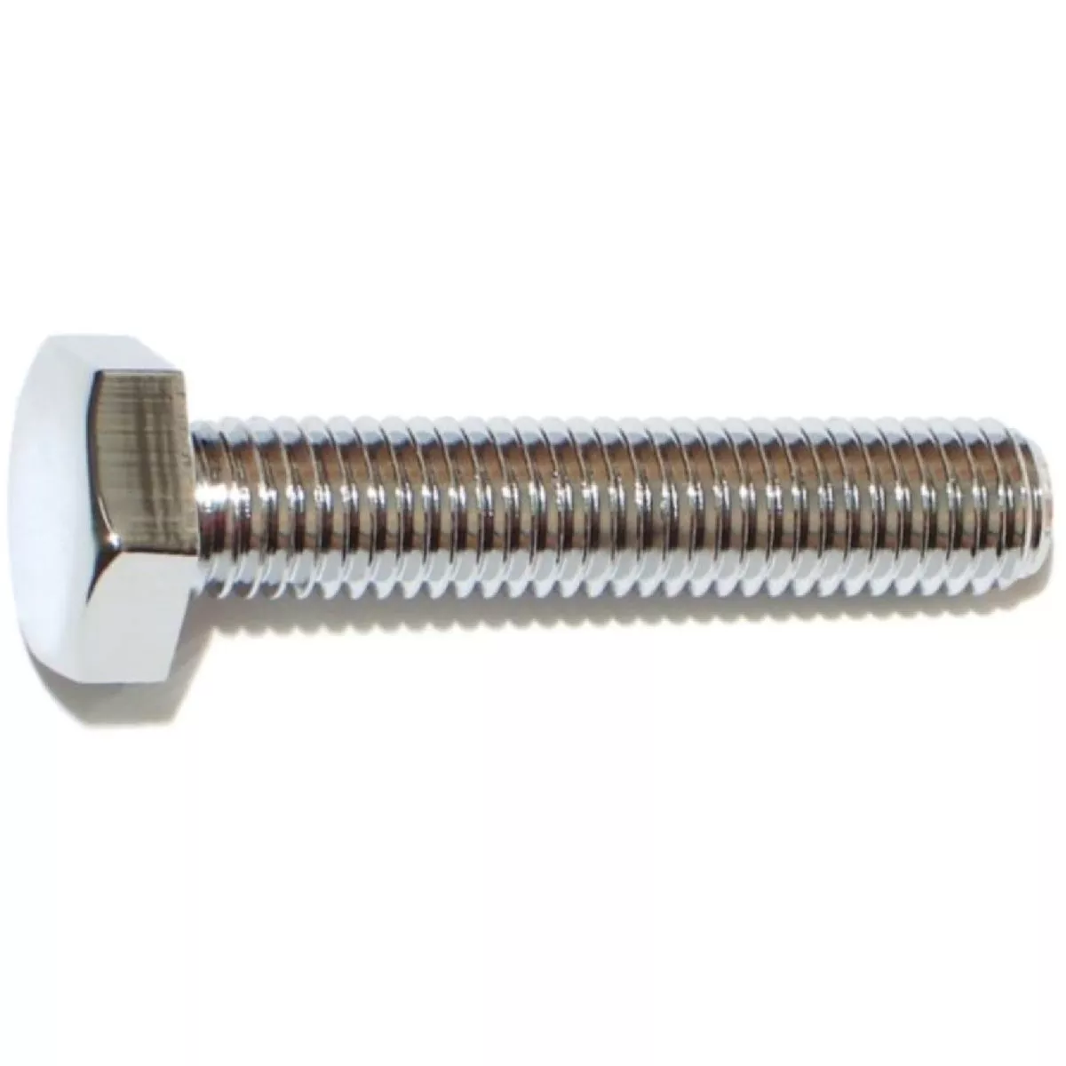 Midwest Fastener 10mm-1.5 x 50mm Chrome Plated Class 8.8 Steel Coarse Thread Hex Cap Screws