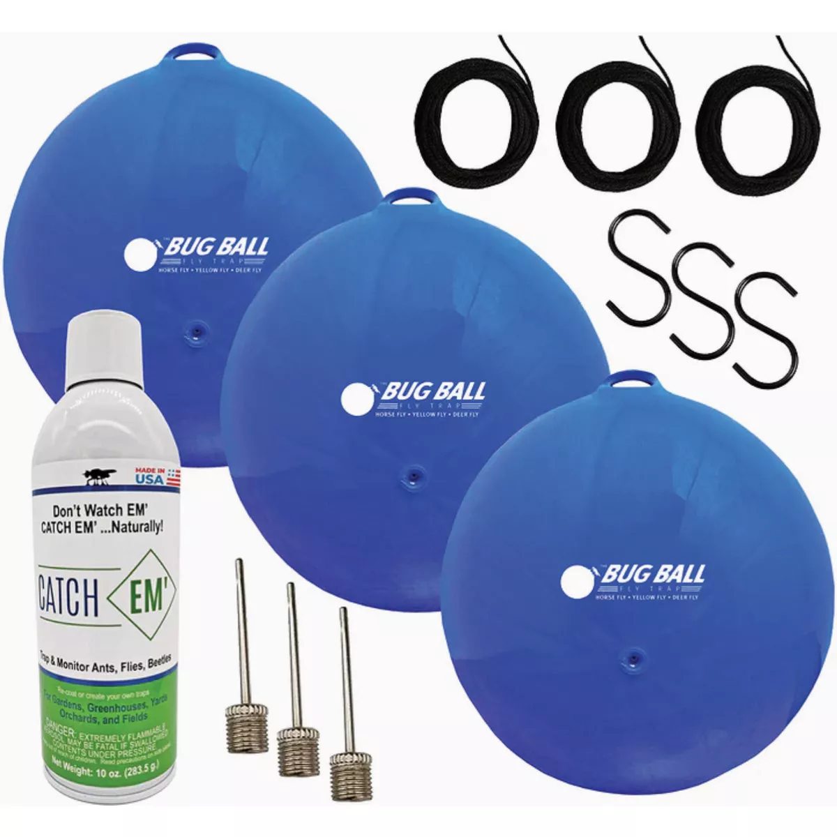 Bug Ball Reusable Outdoor Deer Fly Trap Kit