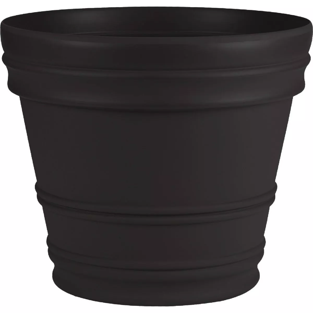 Bloem 19.5 In. x 22 In. High Density Plastic Black Planter