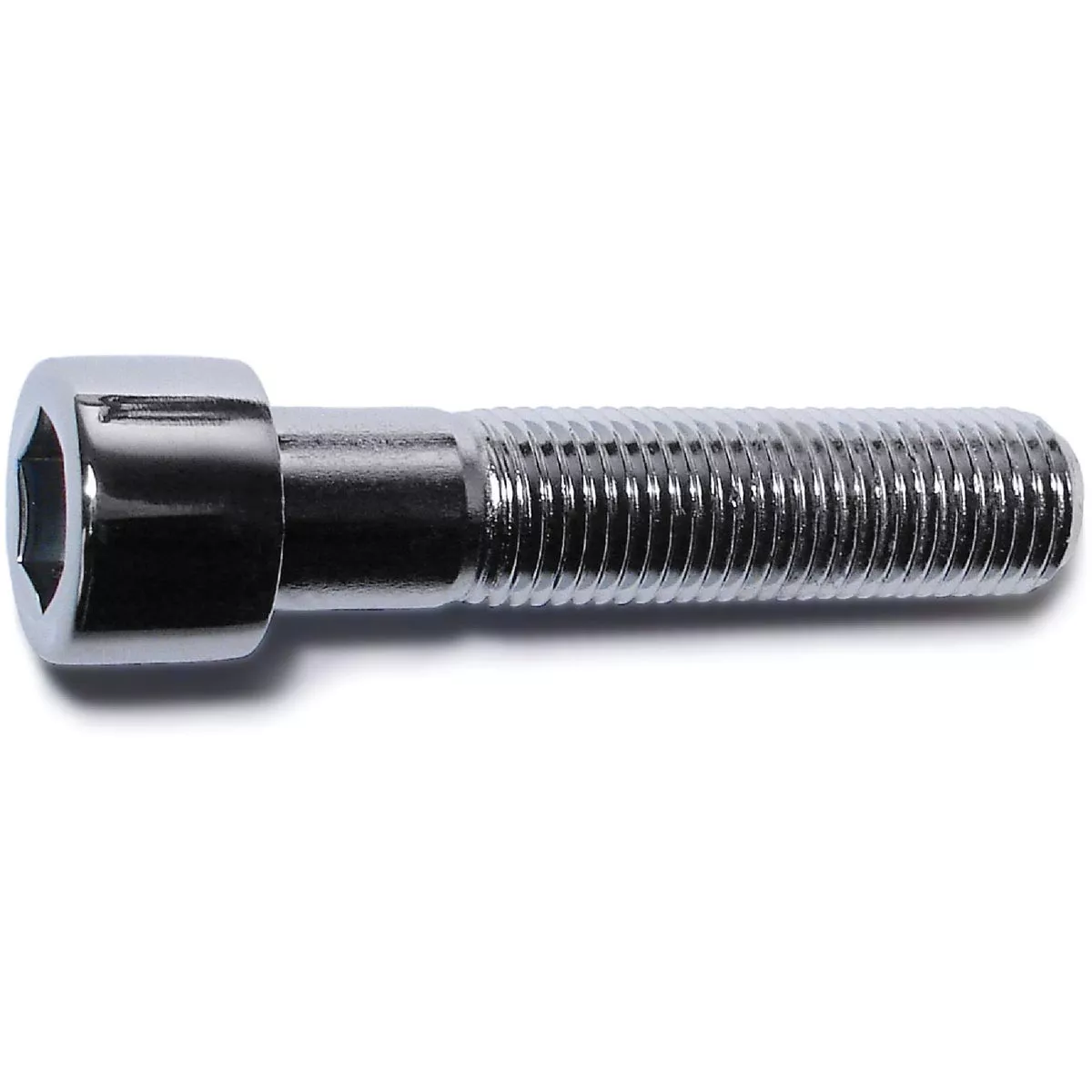 Midwest Fastener 7/16 In.-20 x 2 In. Chrome Plated Steel Fine Thread Smooth Head Socket Cap Screws