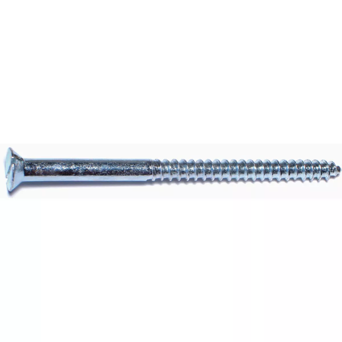 Midwest Fastener #10 x 3 In. Zinc Plated Steel Slotted Flat Head Wood Screws (28 Ct.)