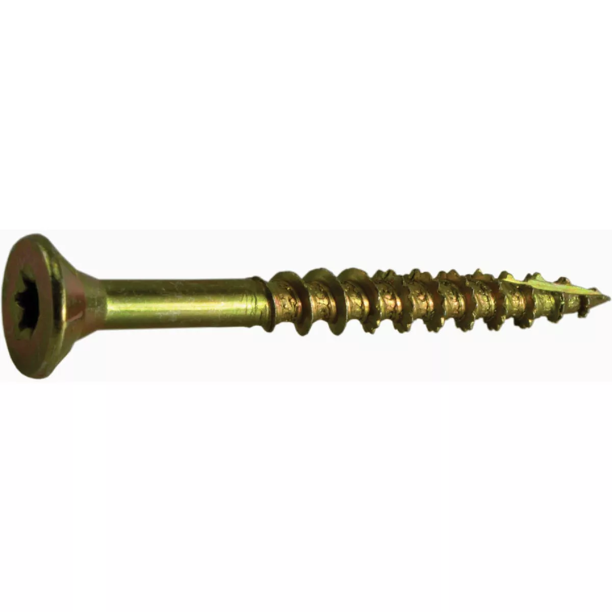 Midwest Fastener #12 x 2-1/4 In. Zinc Plated Steel Star Drive Interior Nibs Bugle Head Wood Screws (5 Ct.)
