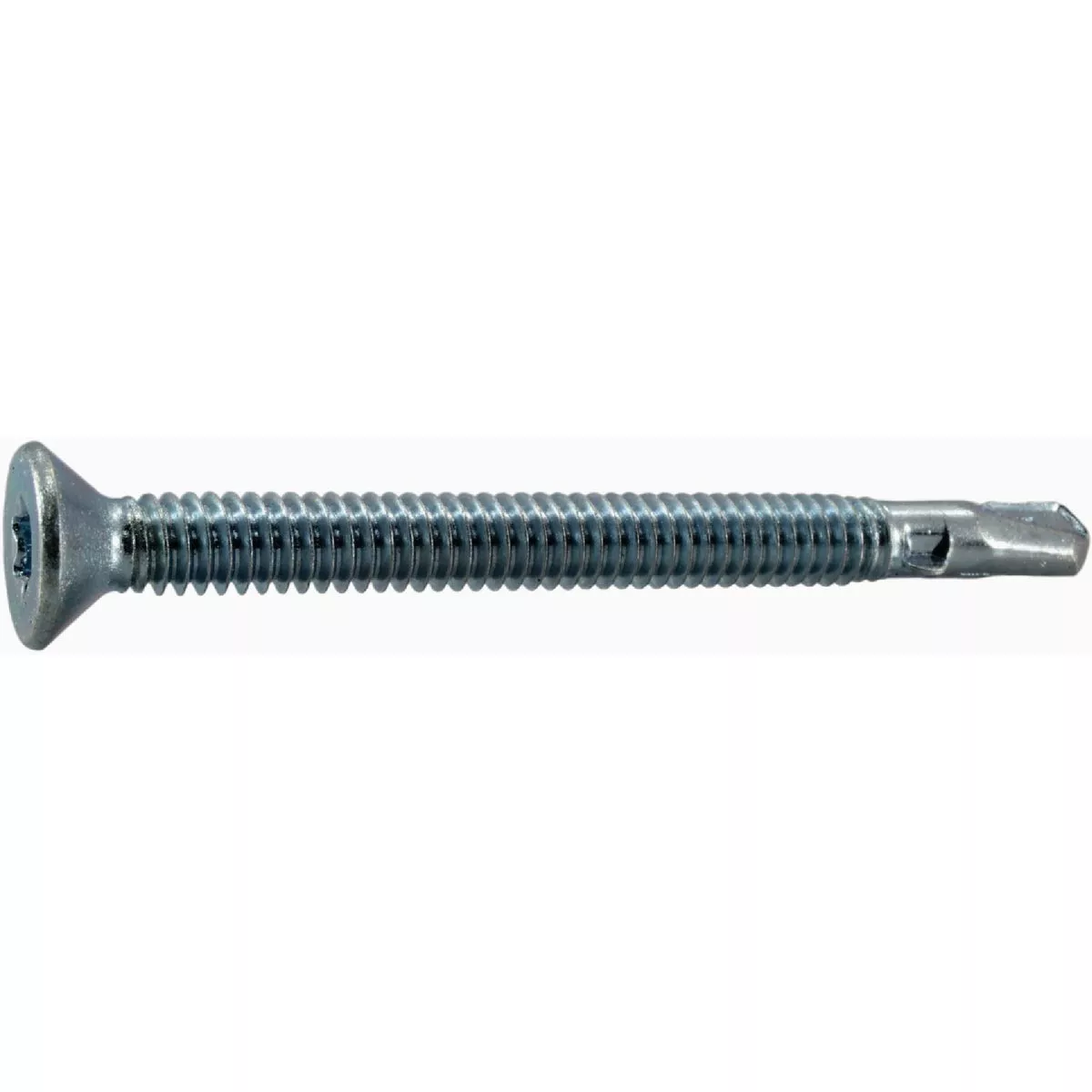 Midwest Fastener 1/4 In.-20 x 3 In. Zinc Plated Steel Coarse Thread Star Drive Self-Drilling Screws