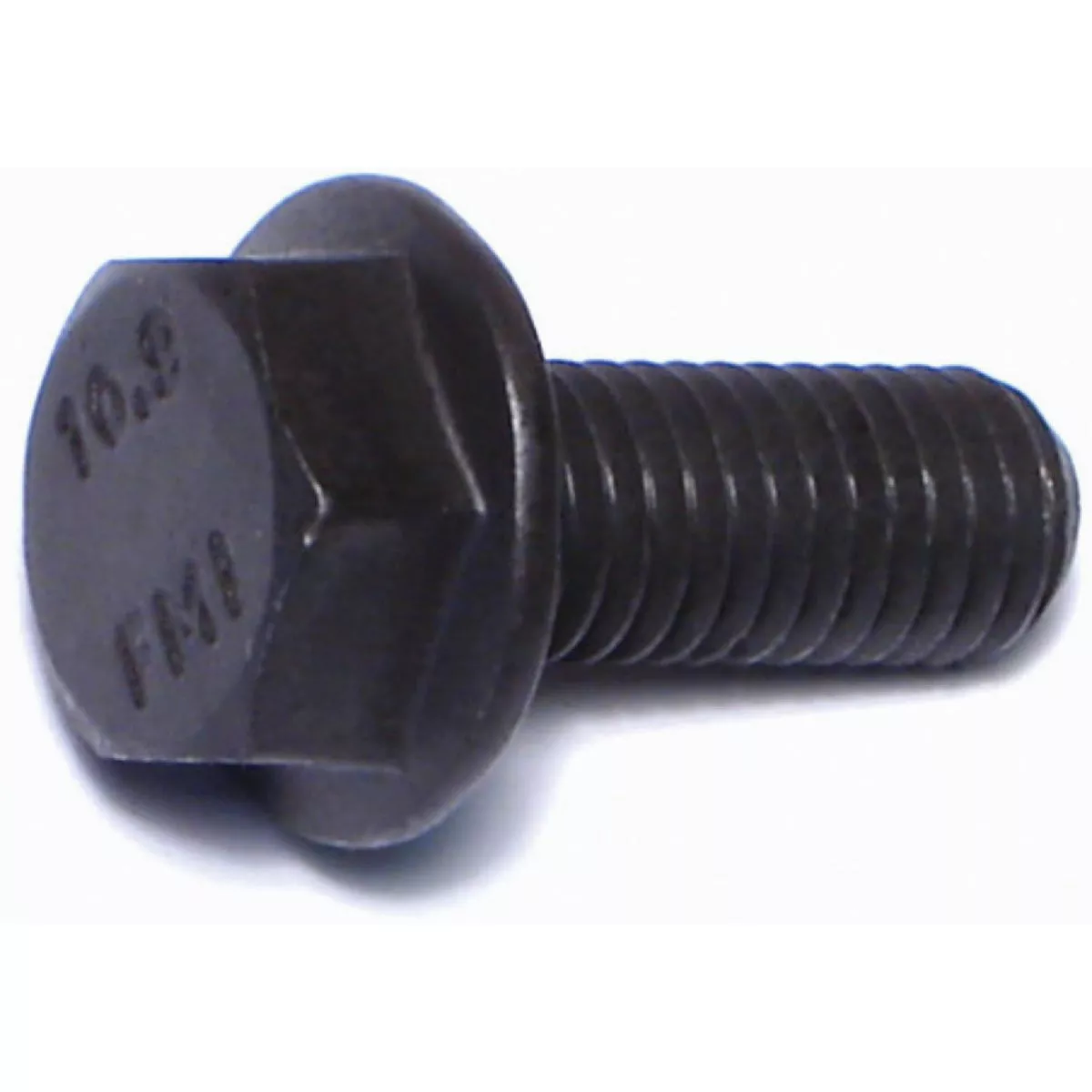 Midwest Fastener 8mm-1.25 x 20mm Black Phosphate Class 10.9 Steel Coarse Thread Hex Washer Head Flange Bolts