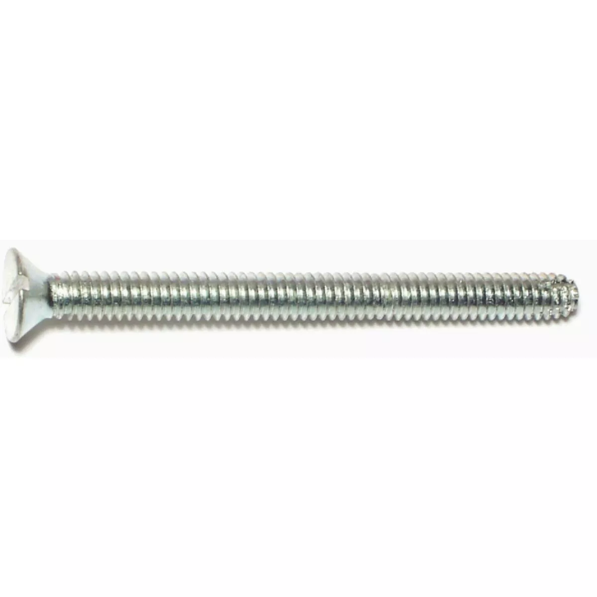 Midwest Fastener 1/4 In.-20 x 3 In. Zinc Plated Steel Coarse Thread Slotted Flat Head Sheet Metal Screws