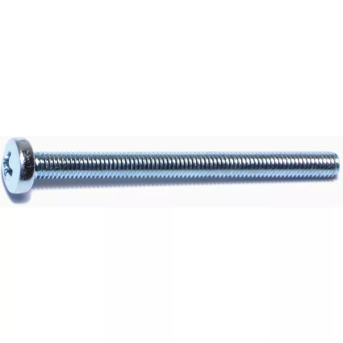 Midwest Fastener 5mm-0.8 x 60mm Zinc Plated Class 4.8 Steel Coarse Thread Phillips Pan Head Machine Screws (50 Ct.)