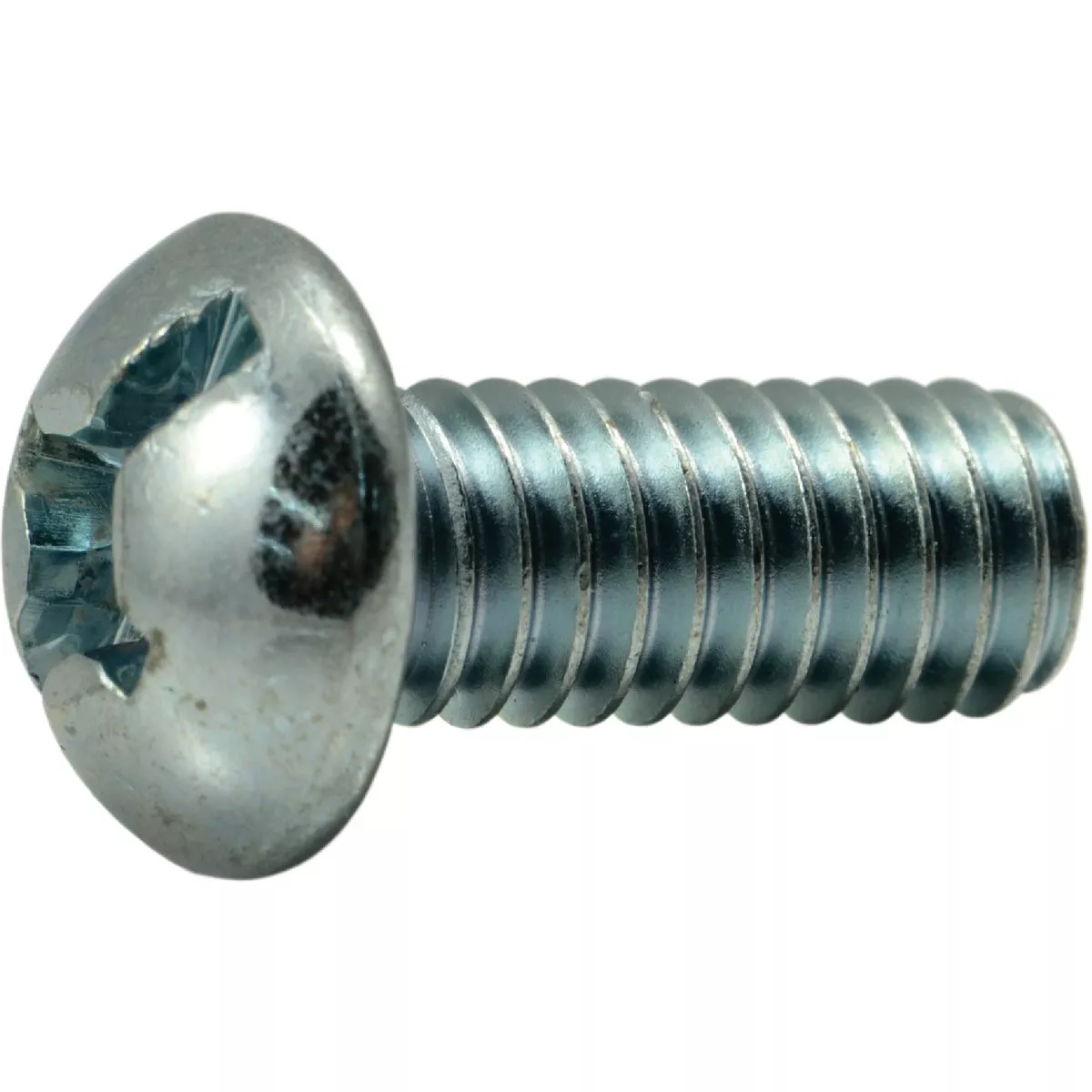 Midwest Fastener 5/16 In.-18 x 3/4 In. Zinc Plated Steel Coarse Thread Combo Round Head Machine Screws (12 Ct.)-