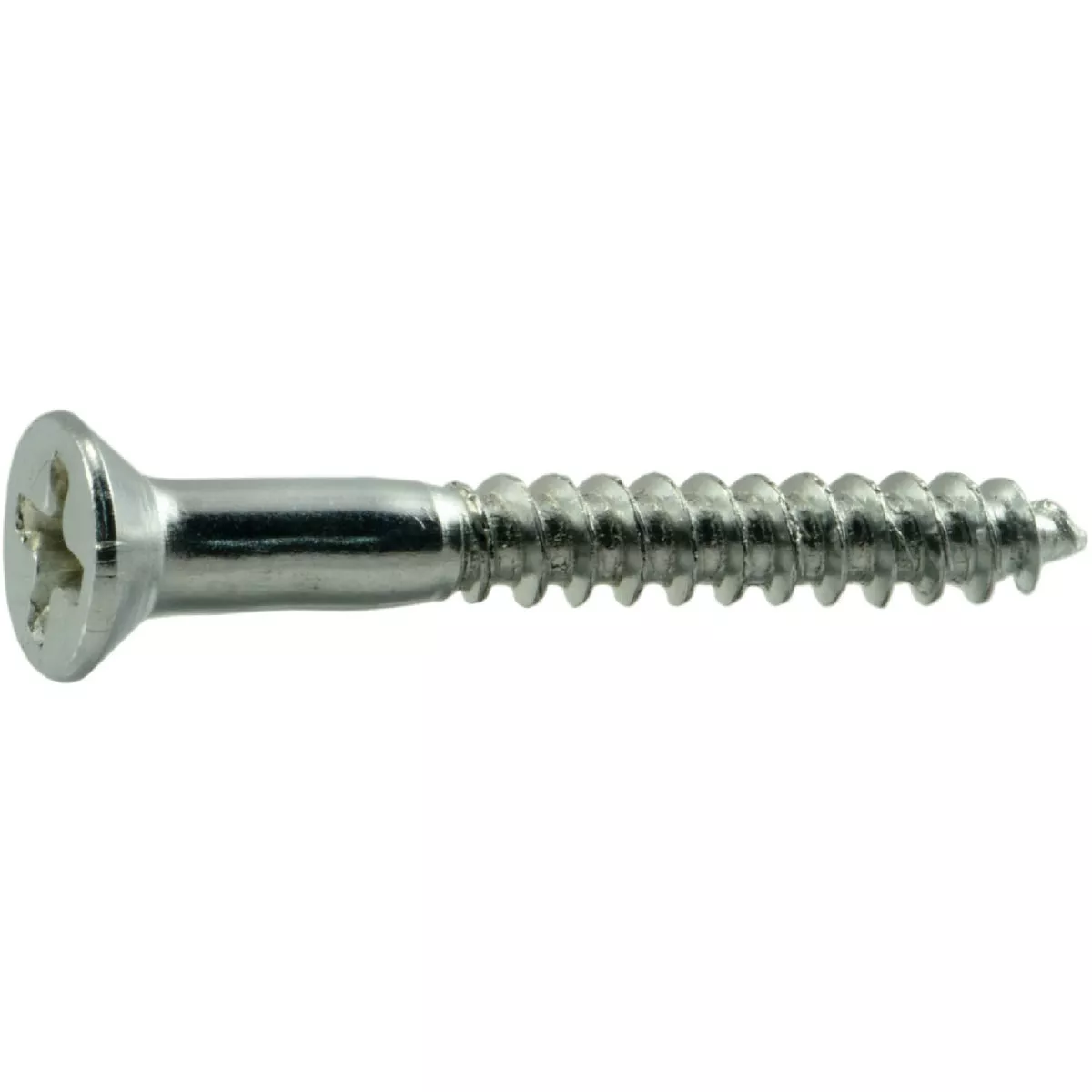 Midwest Fastener #9 x 1-1/2 In. Zinc Plated Steel Phillips Flat Head Wood Screws (100 Ct.)-