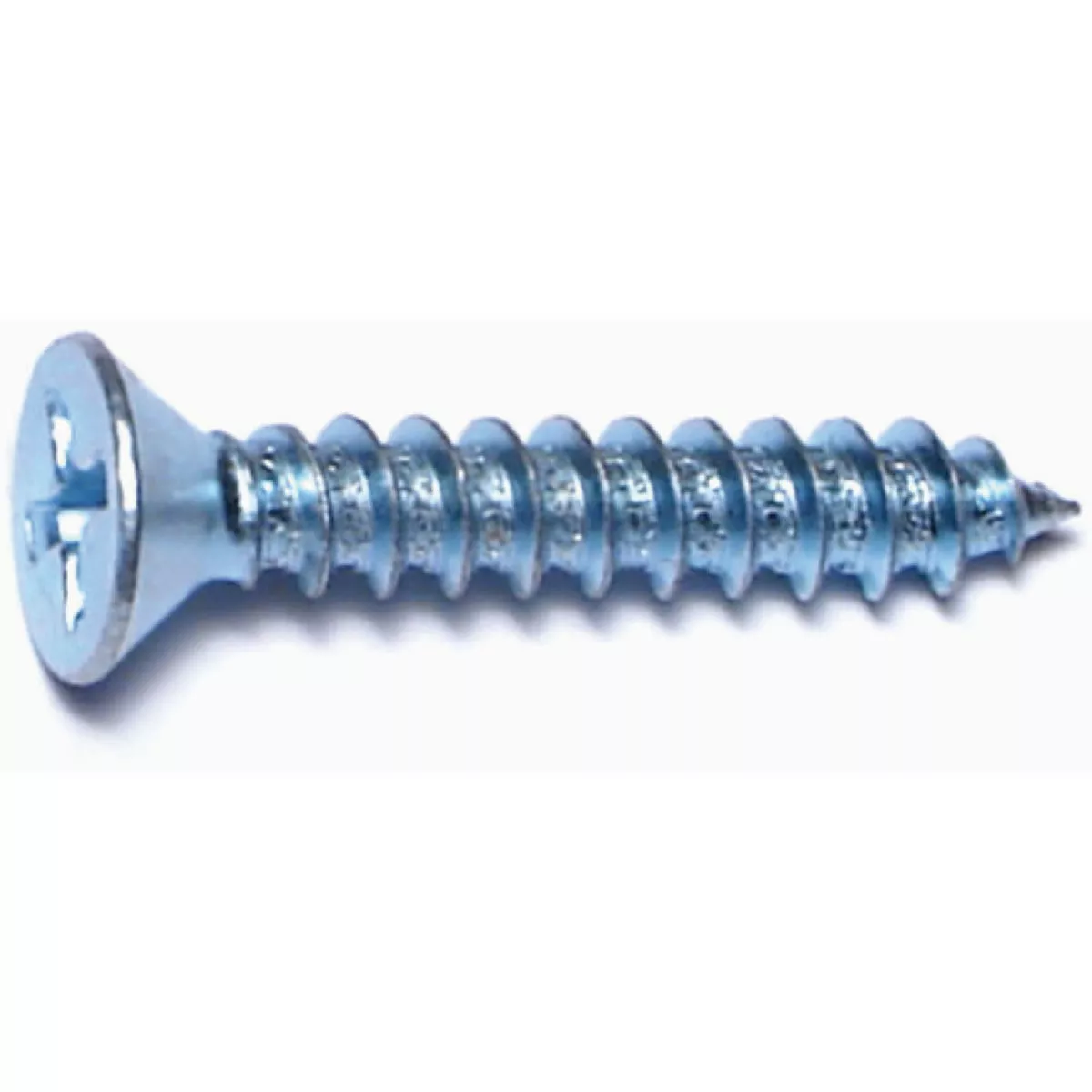 Midwest Fastener #8 x 1 In. Zinc Plated Steel Phillips Flat Head Sheet Metal Screws