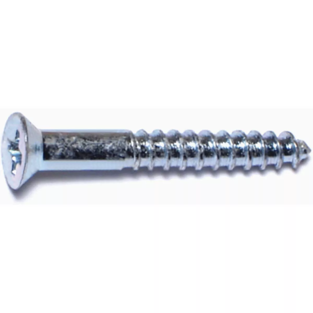 Midwest Fastener #4 x 7/8 In. Zinc Plated Steel Phillips Flat Head Wood Screws (80 Ct.)-