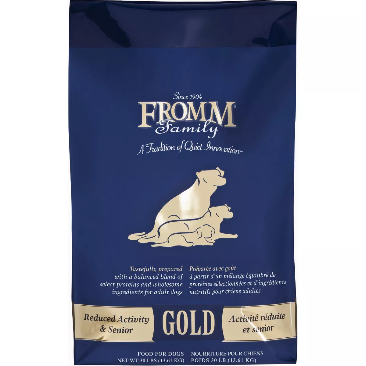 Fromm Gold Reduced Activity & Senior Dry Dog Food, 30 Lb.